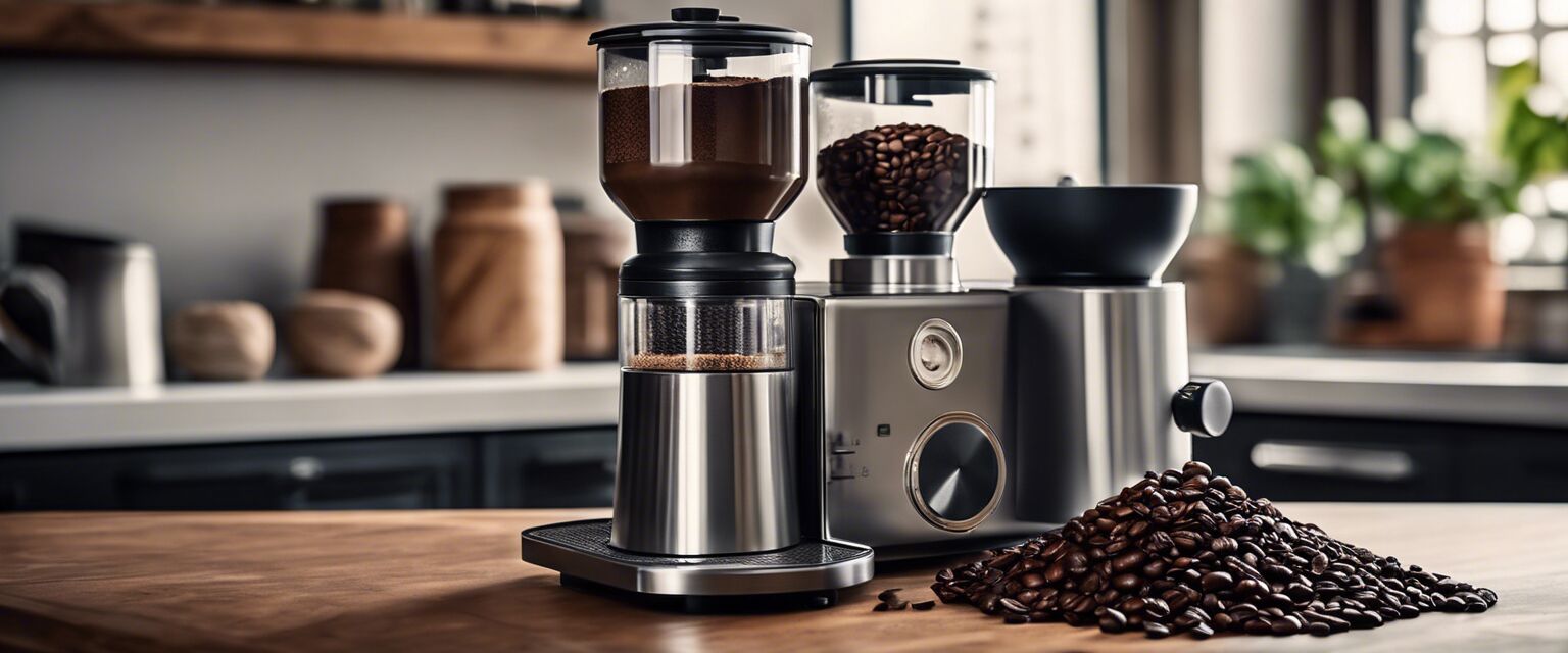 Burr coffee grinder