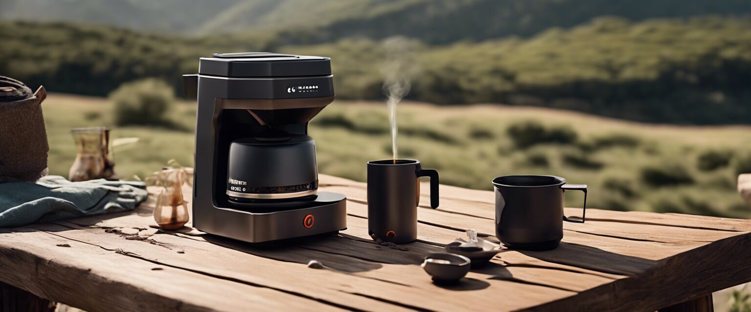 Portable coffee maker